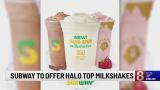 Subway to test low calorie, high protein Halo Top milkshakes at