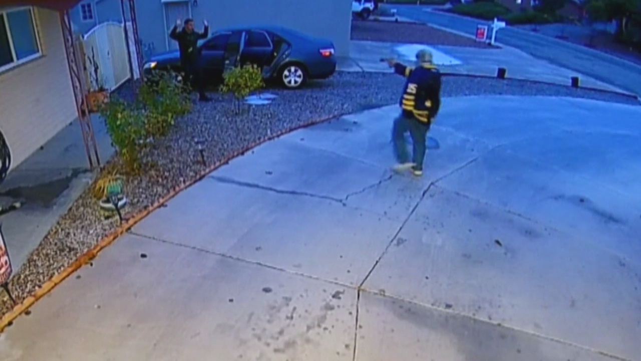 Terrifying armed carjacking caught on security camera KRQE NEWS 13