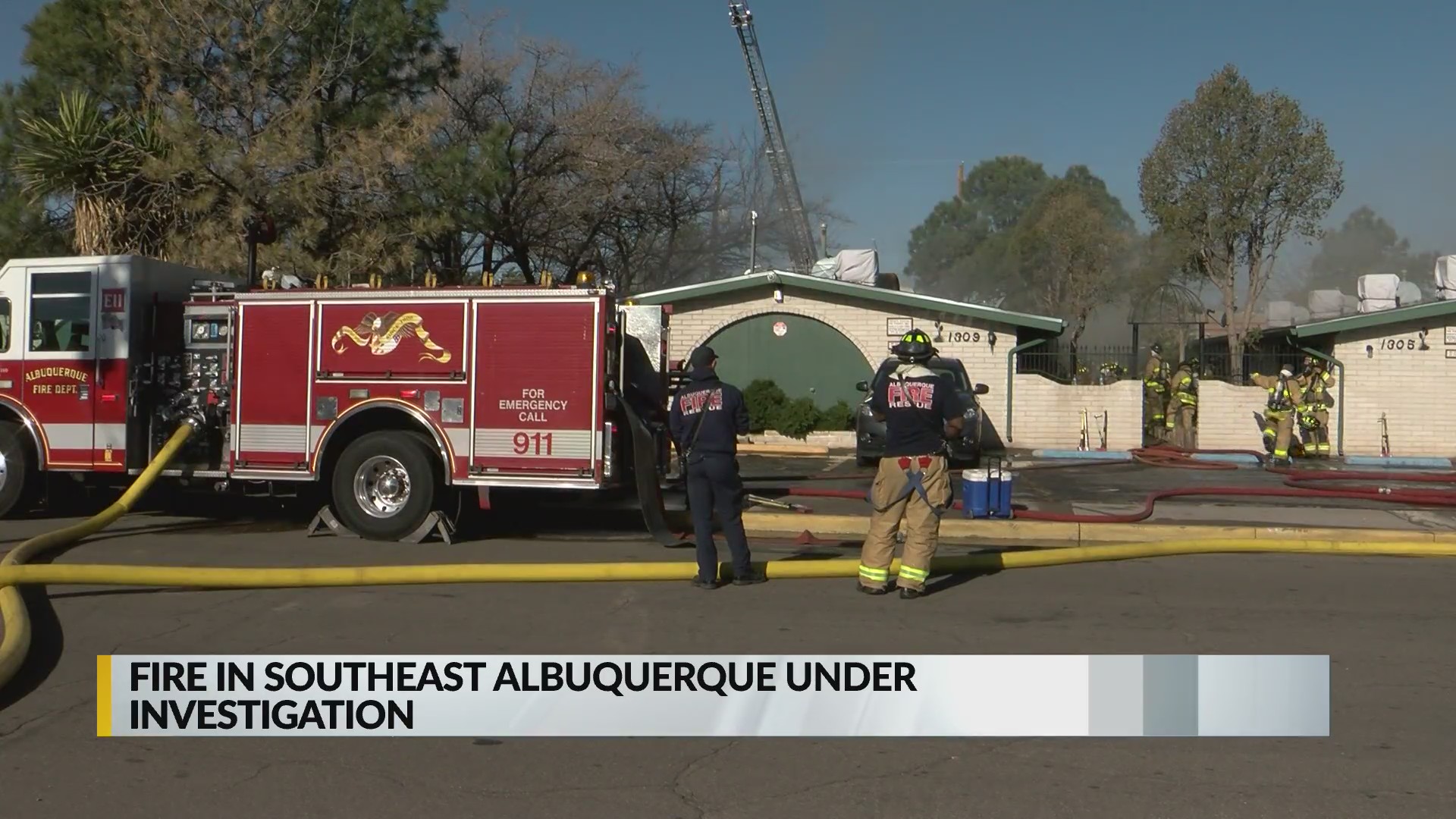 Small explosions AFR responds to fire in SE Albuquerque fourplex