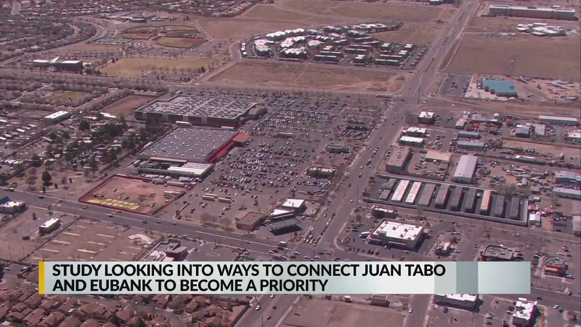 Study looking for ways to connect Juan Tabo and Eubank KRQE NEWS 13