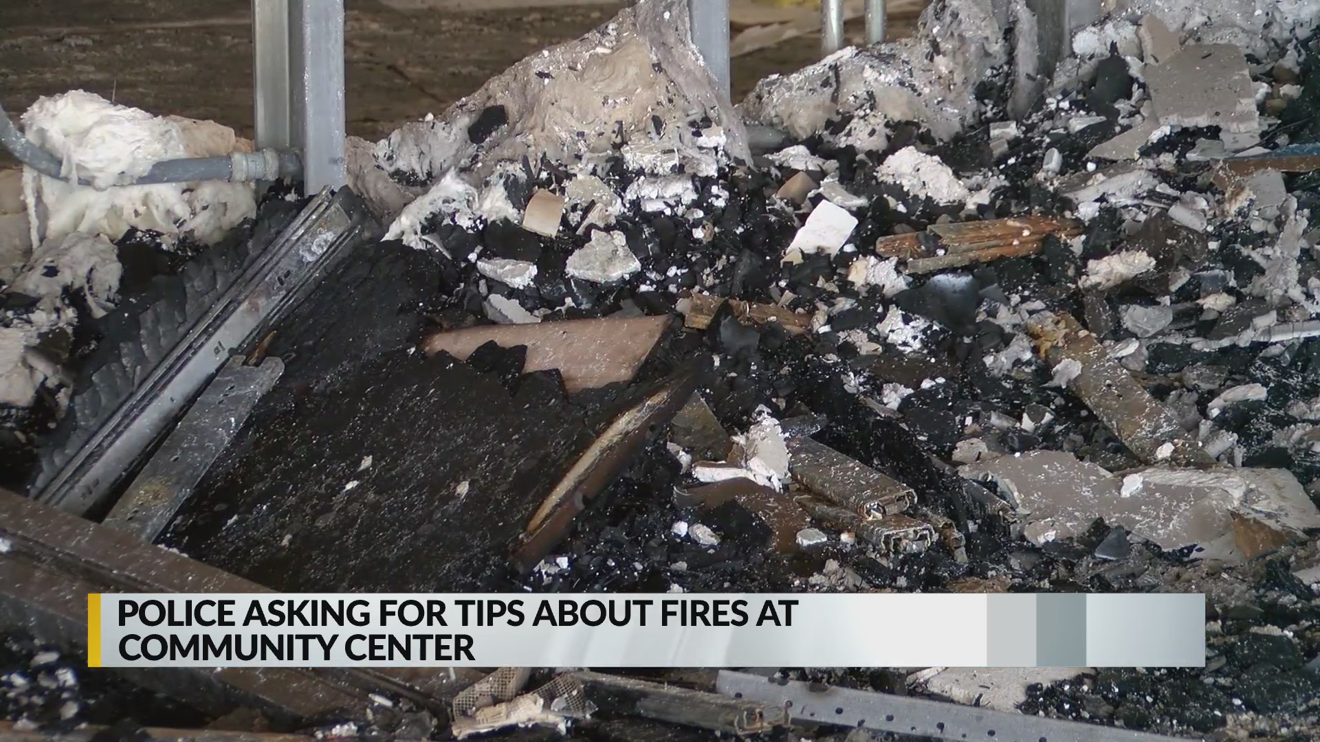 Crime Stoppers asking for tips on fires at Westgate Community Center