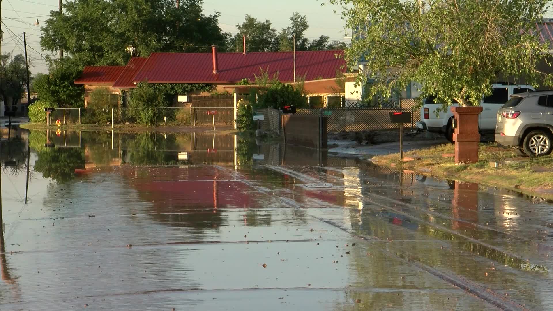 Aftermath of flooding in Belen KRQE NEWS 13 Breaking News